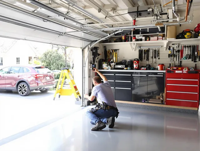 Local garage door repair service by Dartmouth Garage Door Repair in Dartmouth