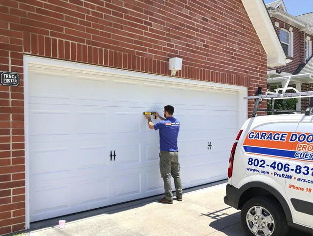 Local garage door repair service by Dartmouth Garage Door Repair in Dartmouth