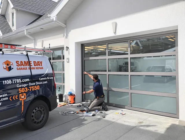 Same-day garage door repair service by Dartmouth Garage Door Repair in Dartmouth